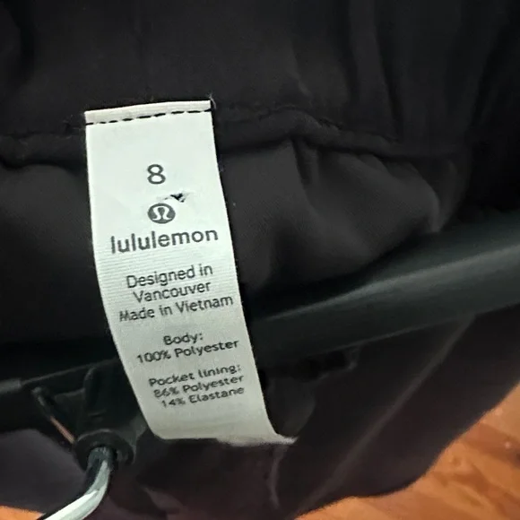 Lululemon black athletic skirt - Picture 2 of 4